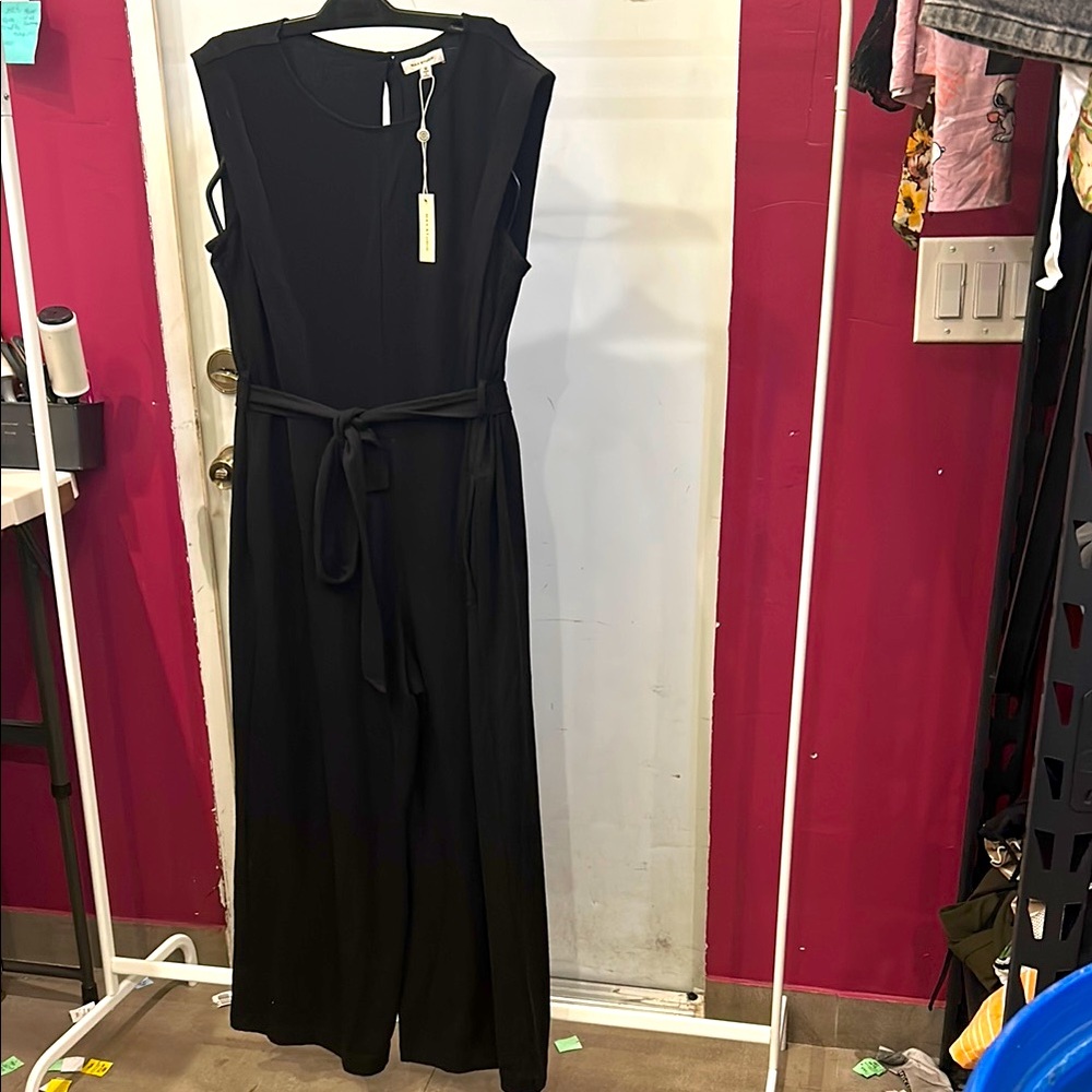 *Max Studio Elegant Black Jumpsuit